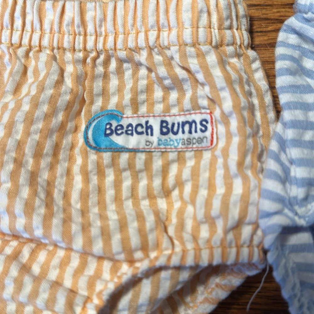 Beach bums by Baby Aspen diaper covers (set of 3) - Picture 5 of 6